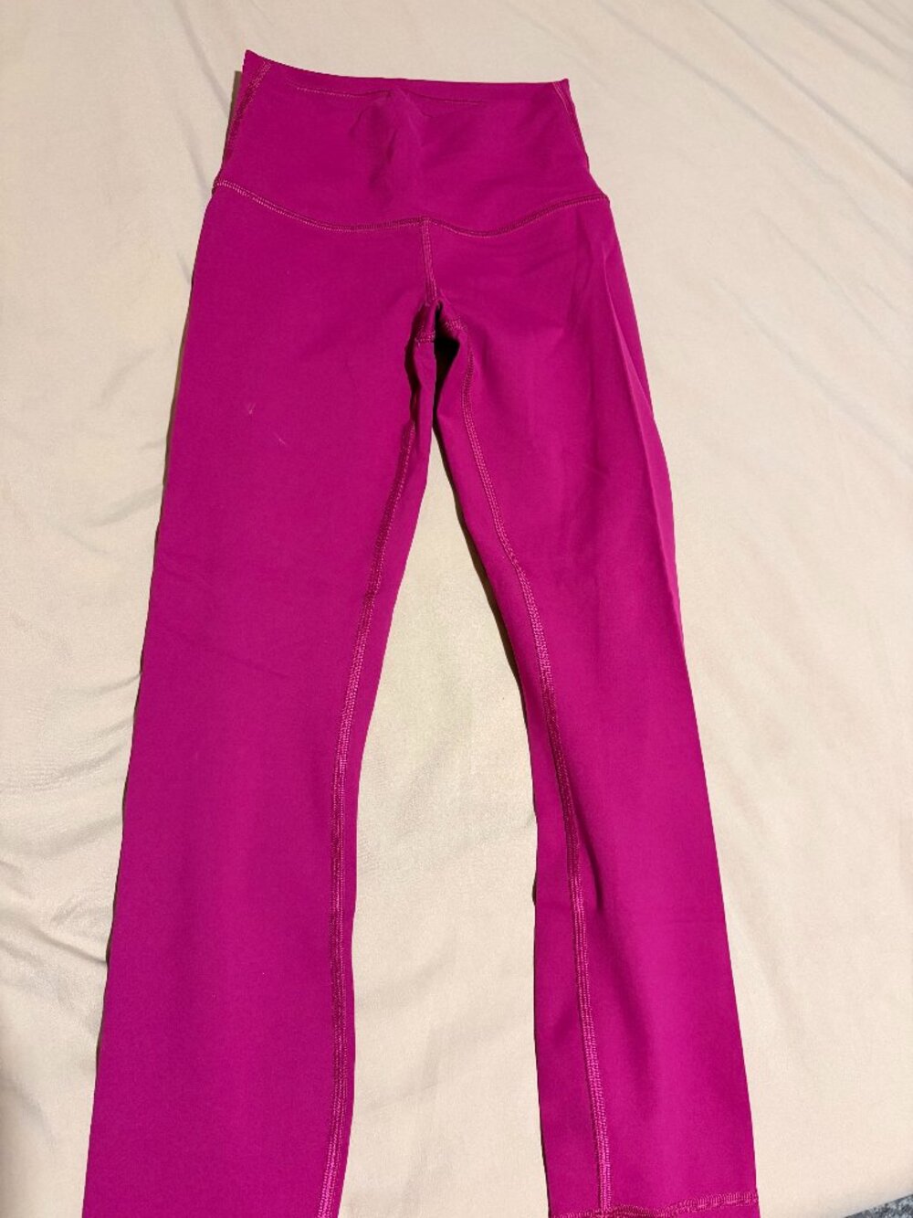 Pink Lululemon Wonder Train Leggings